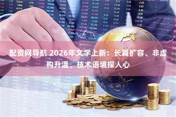 配资网导航 2026年文学上新：长篇扩容、非虚构升温、技术语境探人心